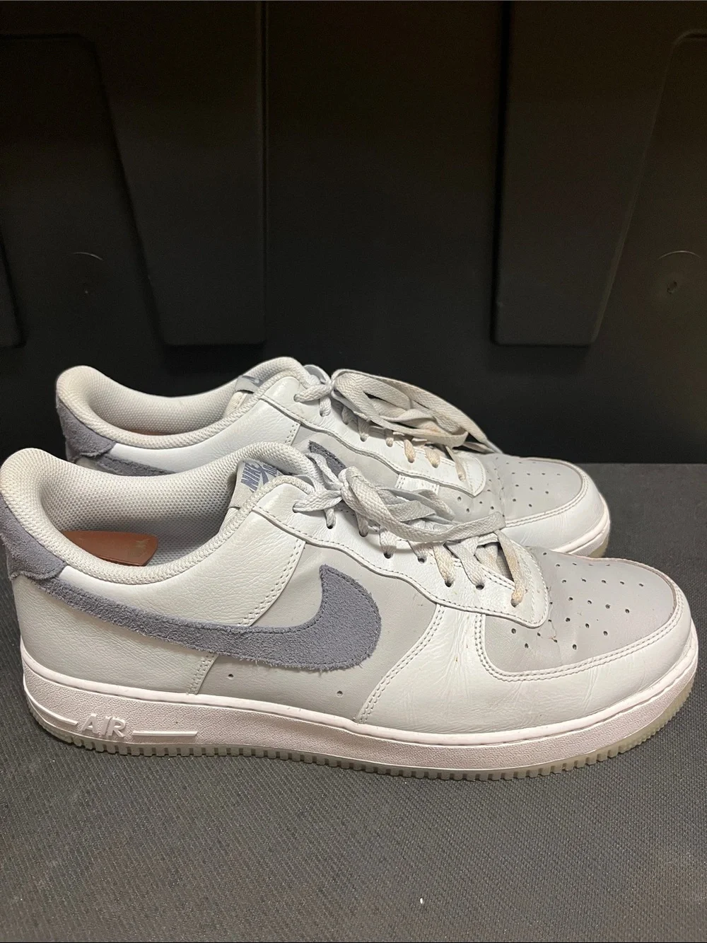 Nike Air Force 1 ‘07 LV8 Low Grey Gum Bottom FJ4170-001 Men's Size 13 (B11)